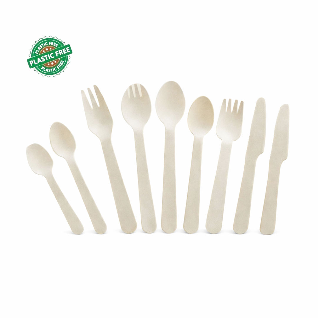 Bagasse Paper Table Spoon